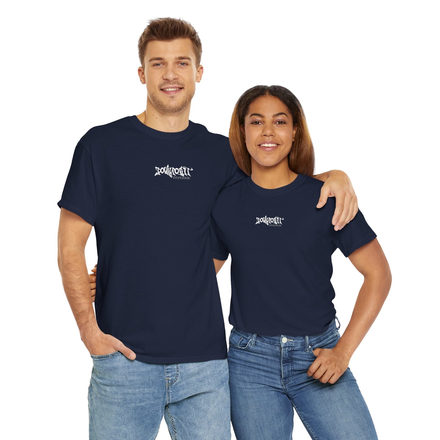 Down For It World Beach scene T-Shirt
