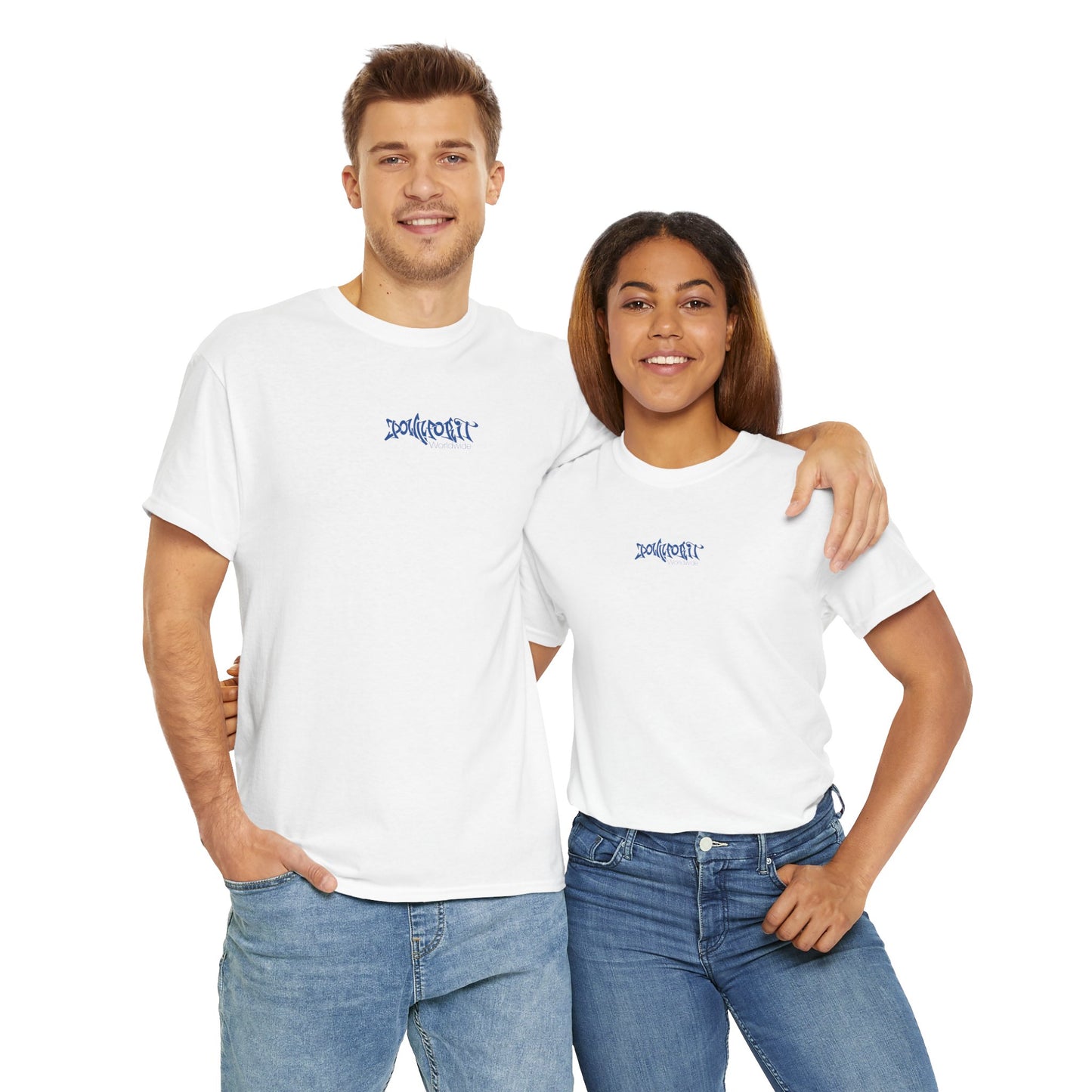 Down For It World Beach scene T-Shirt