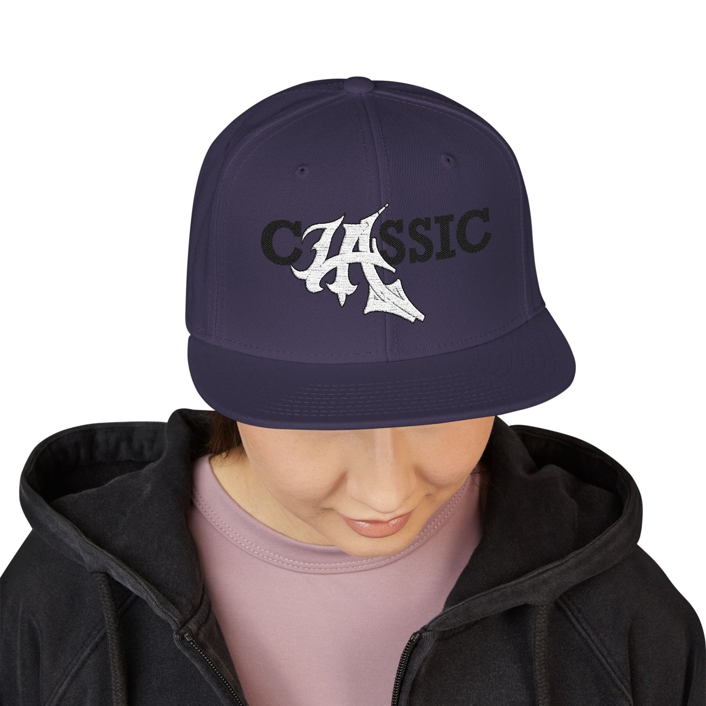 cLAssic Black Letters with White L.A.