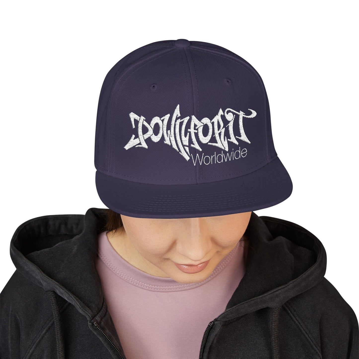 Down For It World Snap Back Hats