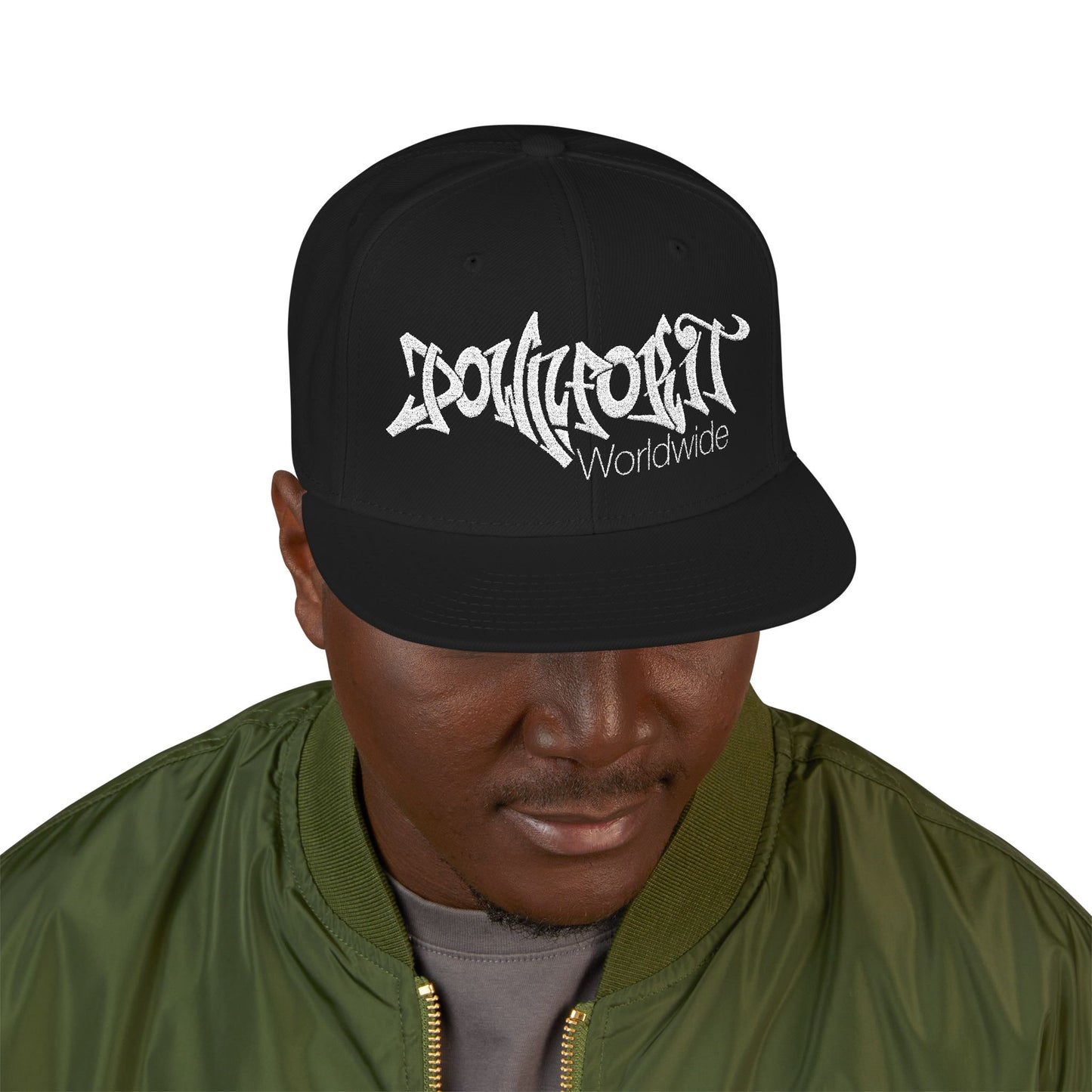 Down For It World Snap Back Hats