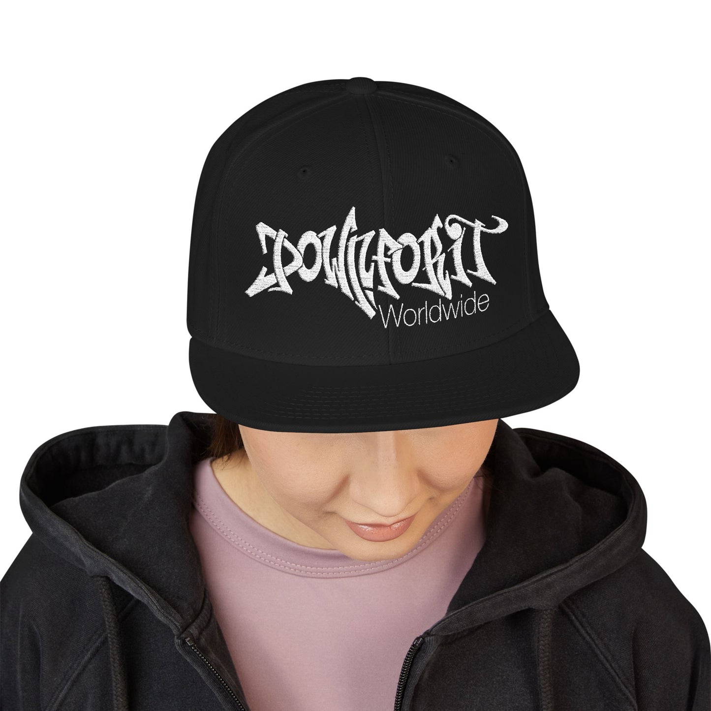 Down For It World Snap Back Hats