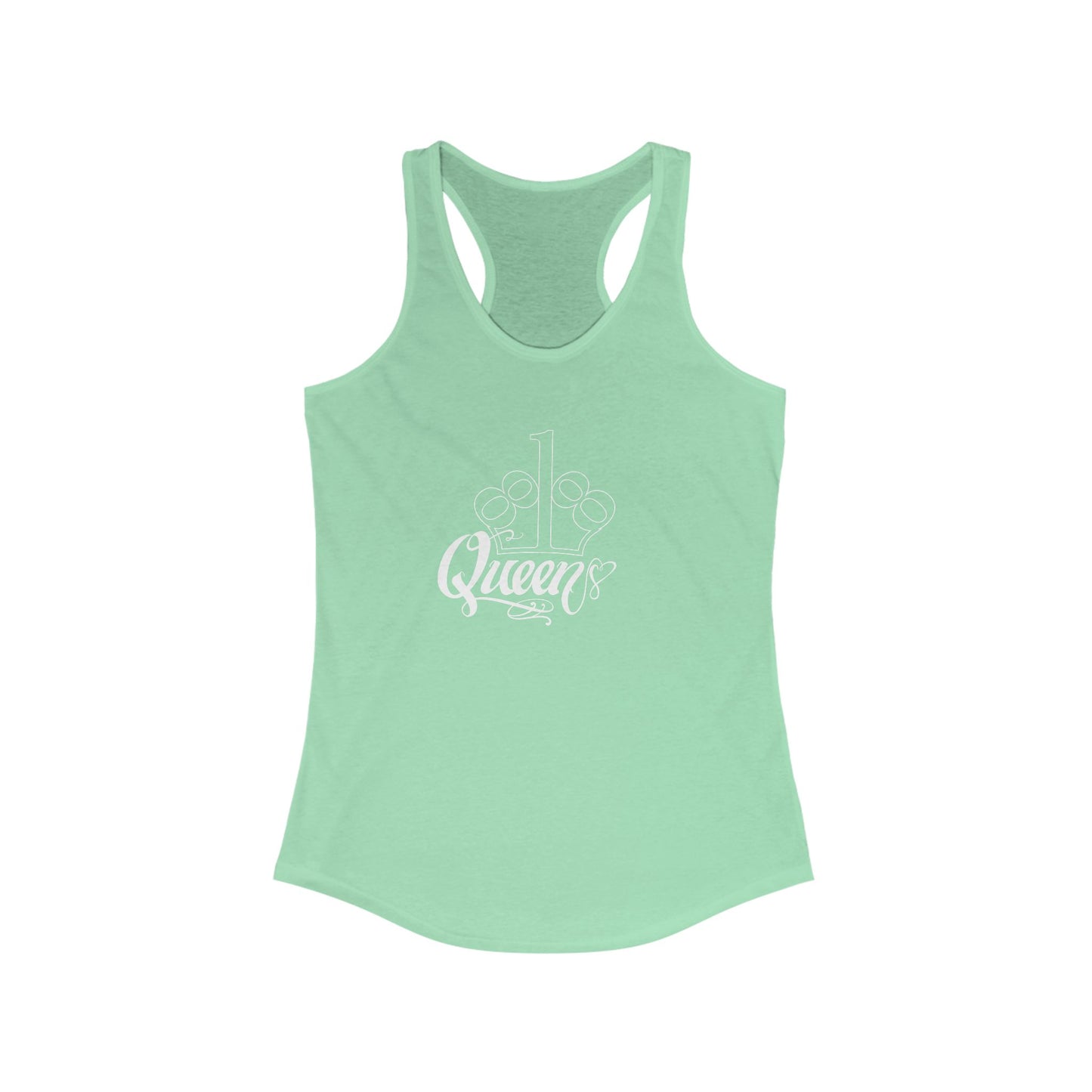 818 Queen Racerback Tank top