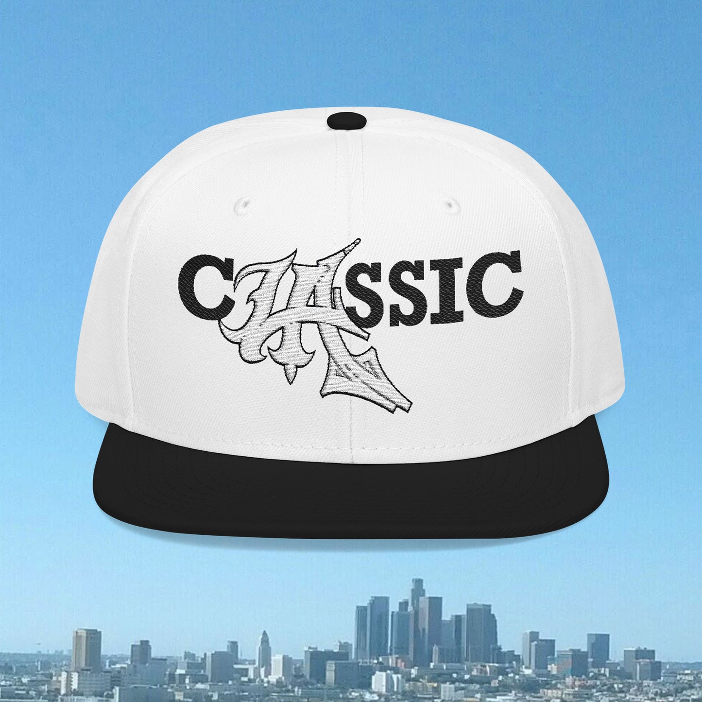 cLAssic Black Letters with White L.A.