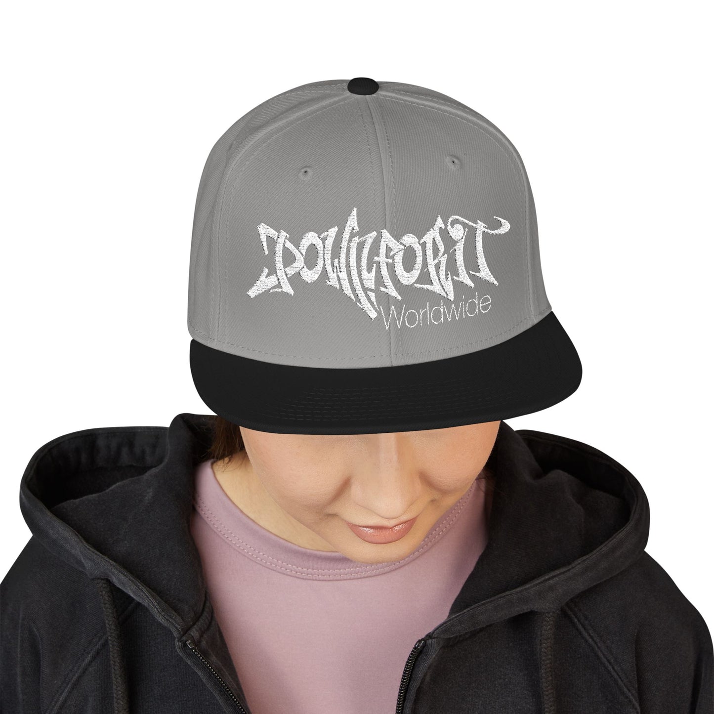 Down For It World Snap Back Hats