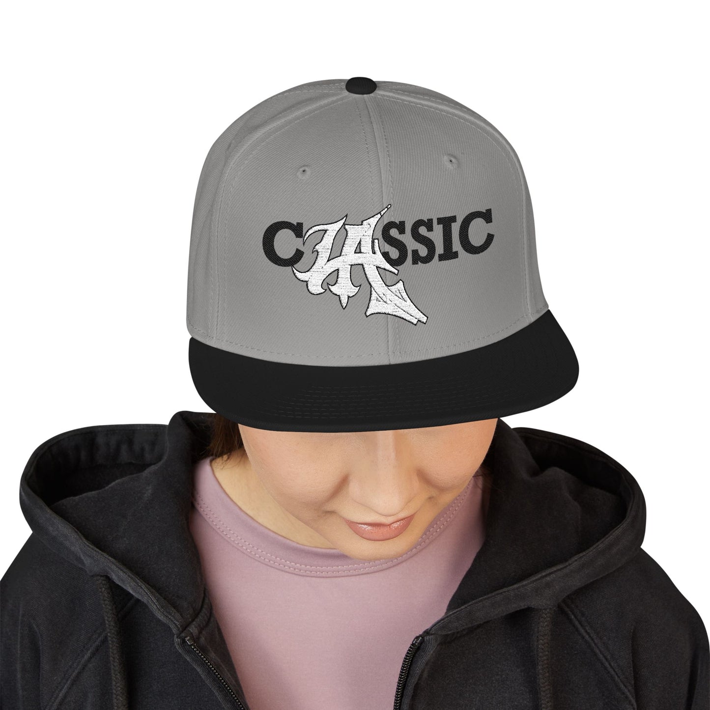 cLAssic Black Letters with White L.A.