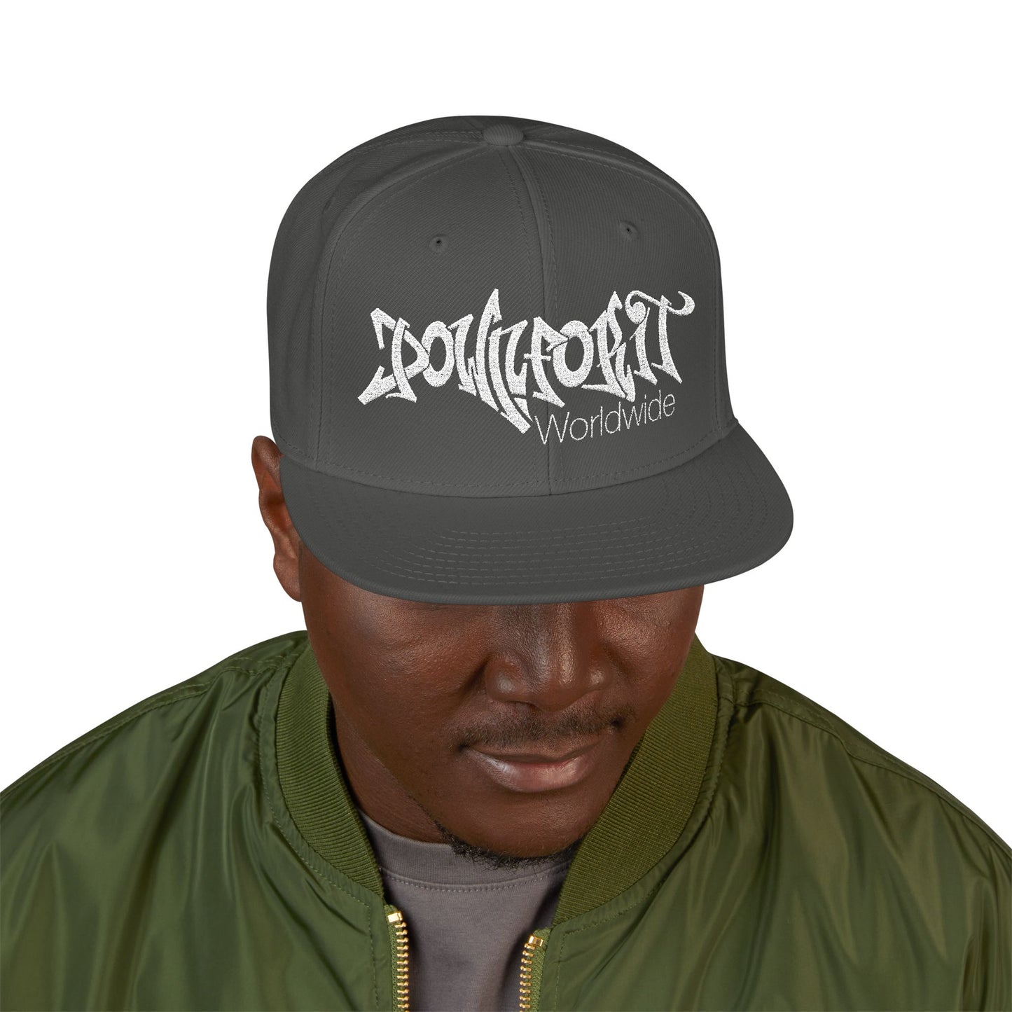Down For It World Snap Back Hats