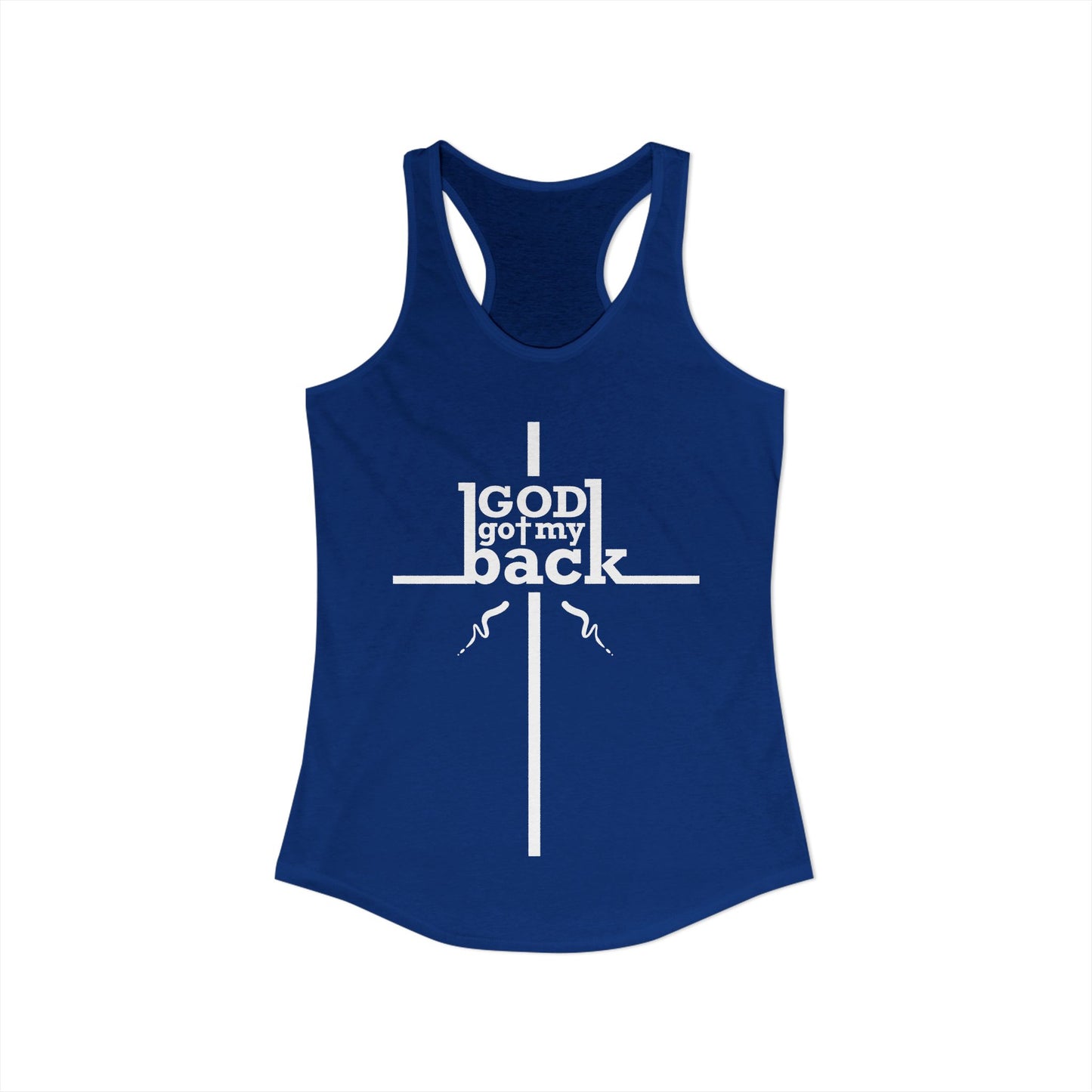 Gos Got My Back Racerback Tank