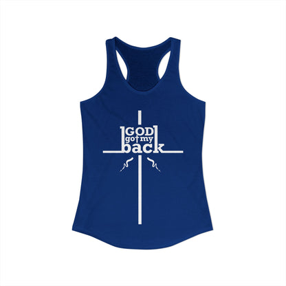 Gos Got My Back Racerback Tank