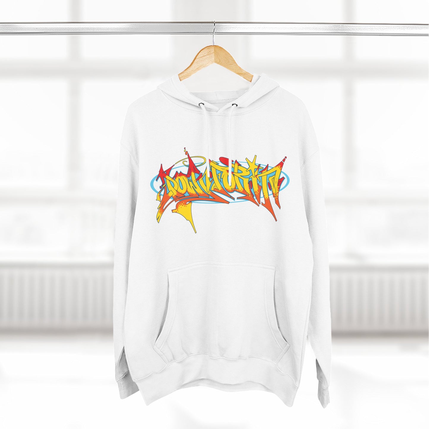 Down For It Wild Style Graffiti Hoodie