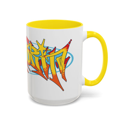 Wild Style Down For It Graffitti Coffee Cup (15oz)