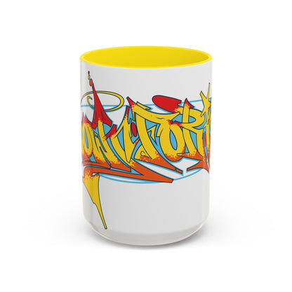 Wild Style Down For It Graffitti Coffee Cup (15oz)