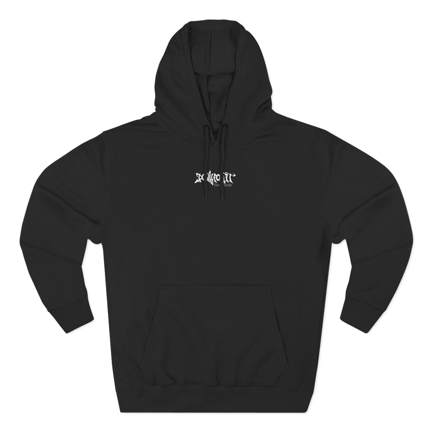 Down For It World Beach scene Hoodie