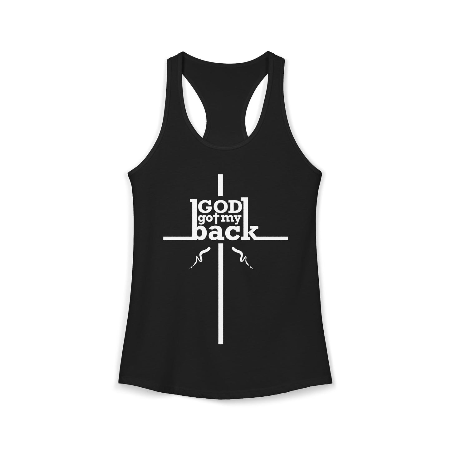 Gos Got My Back Racerback Tank