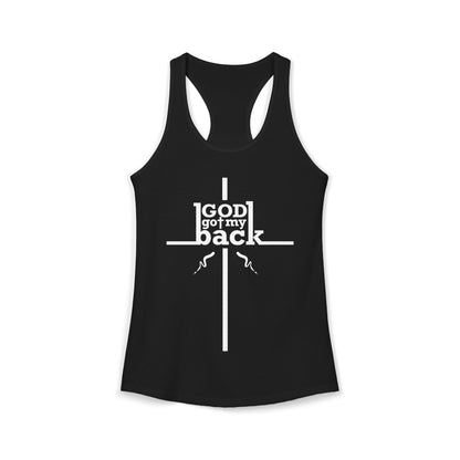 Gos Got My Back Racerback Tank