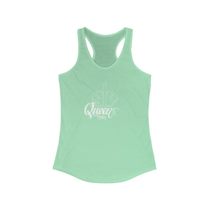 818 Queen Racerback Tank top