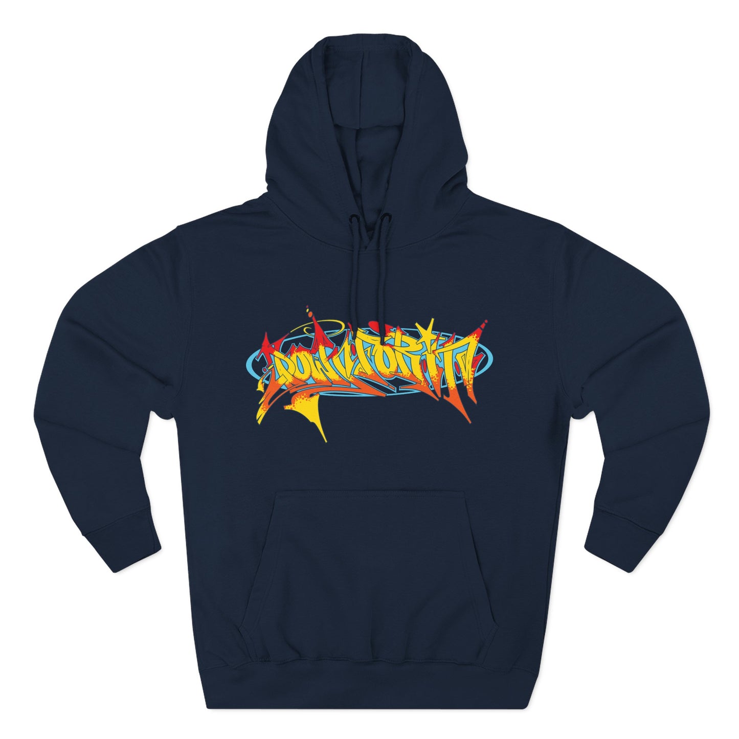 Down For It Wild Style Graffiti Hoodie