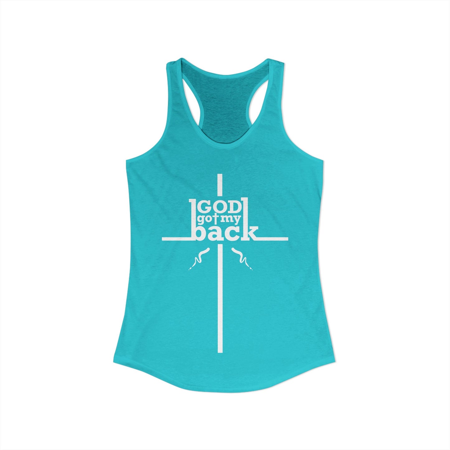 Gos Got My Back Racerback Tank