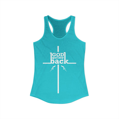 Gos Got My Back Racerback Tank