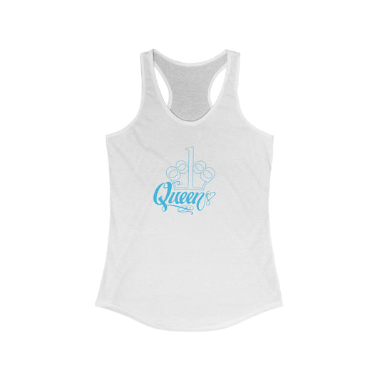 818 Queen Racerback Tank top