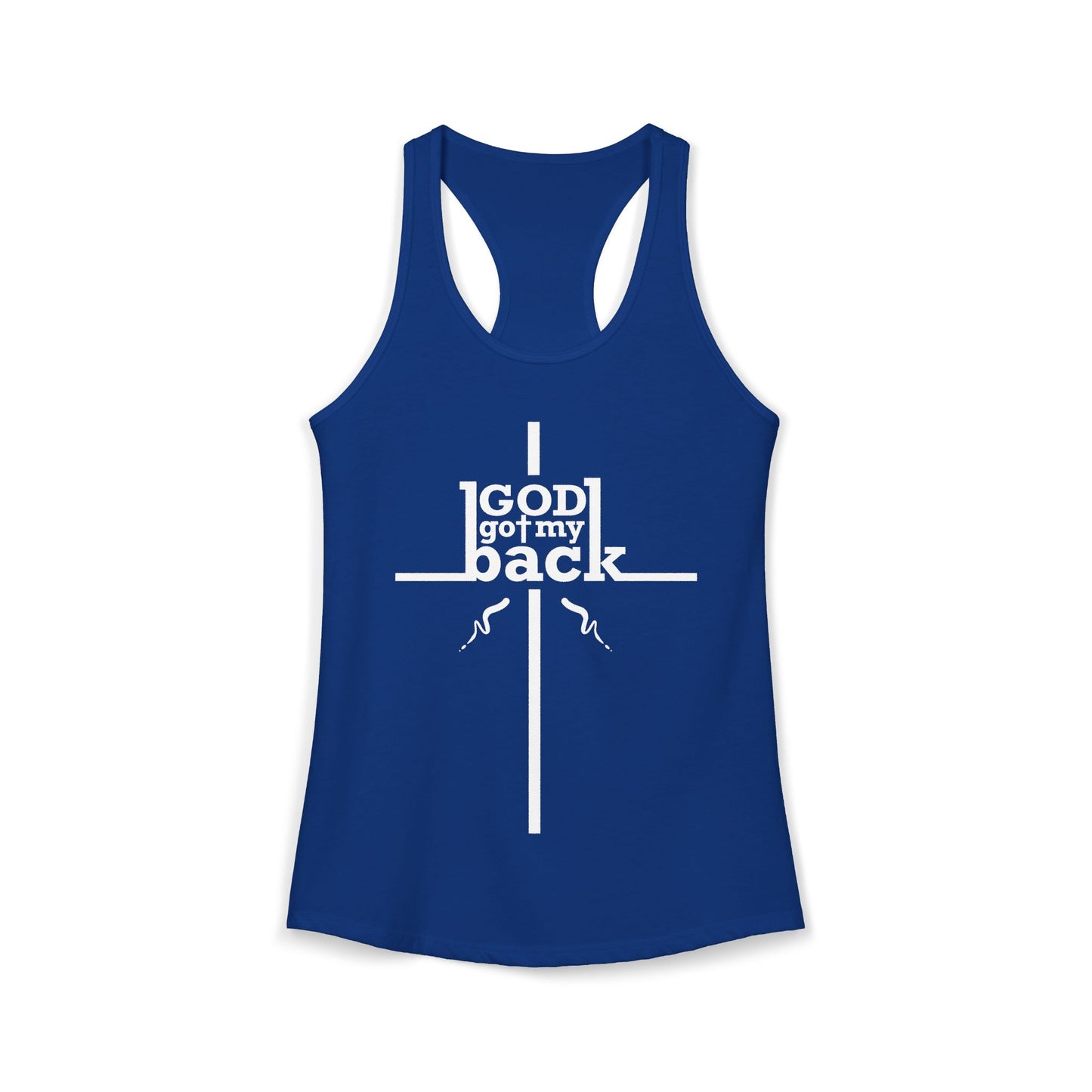 Gos Got My Back Racerback Tank