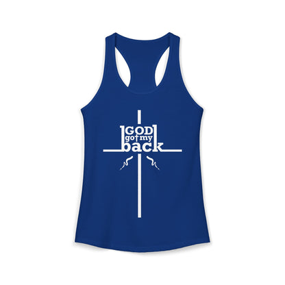 Gos Got My Back Racerback Tank