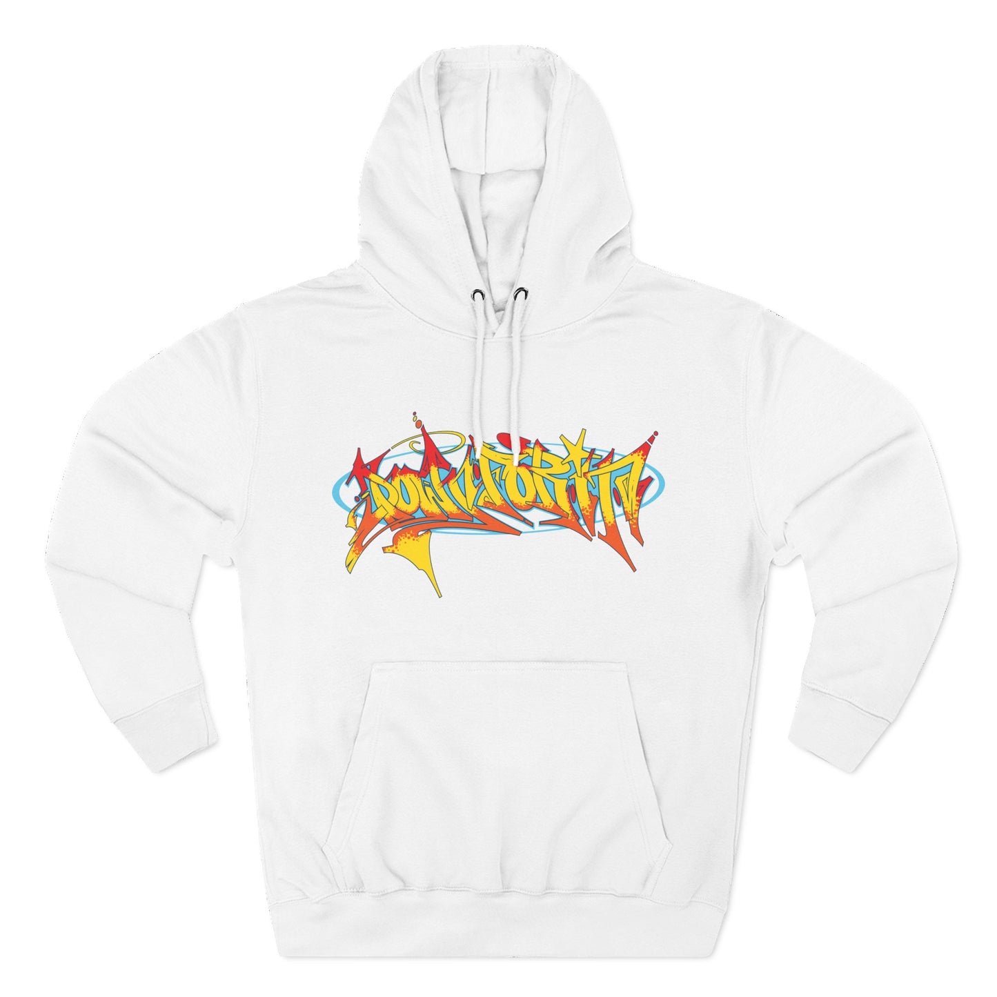 Down For It Wild Style Graffiti Hoodie