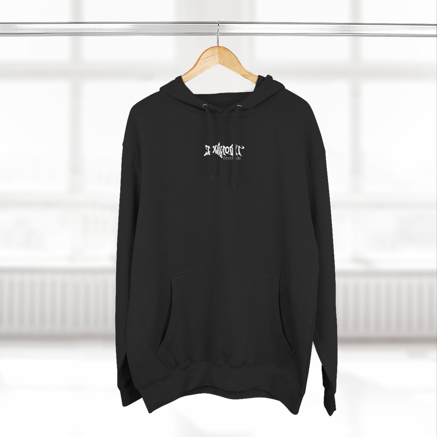Down For It World Beach scene Hoodie