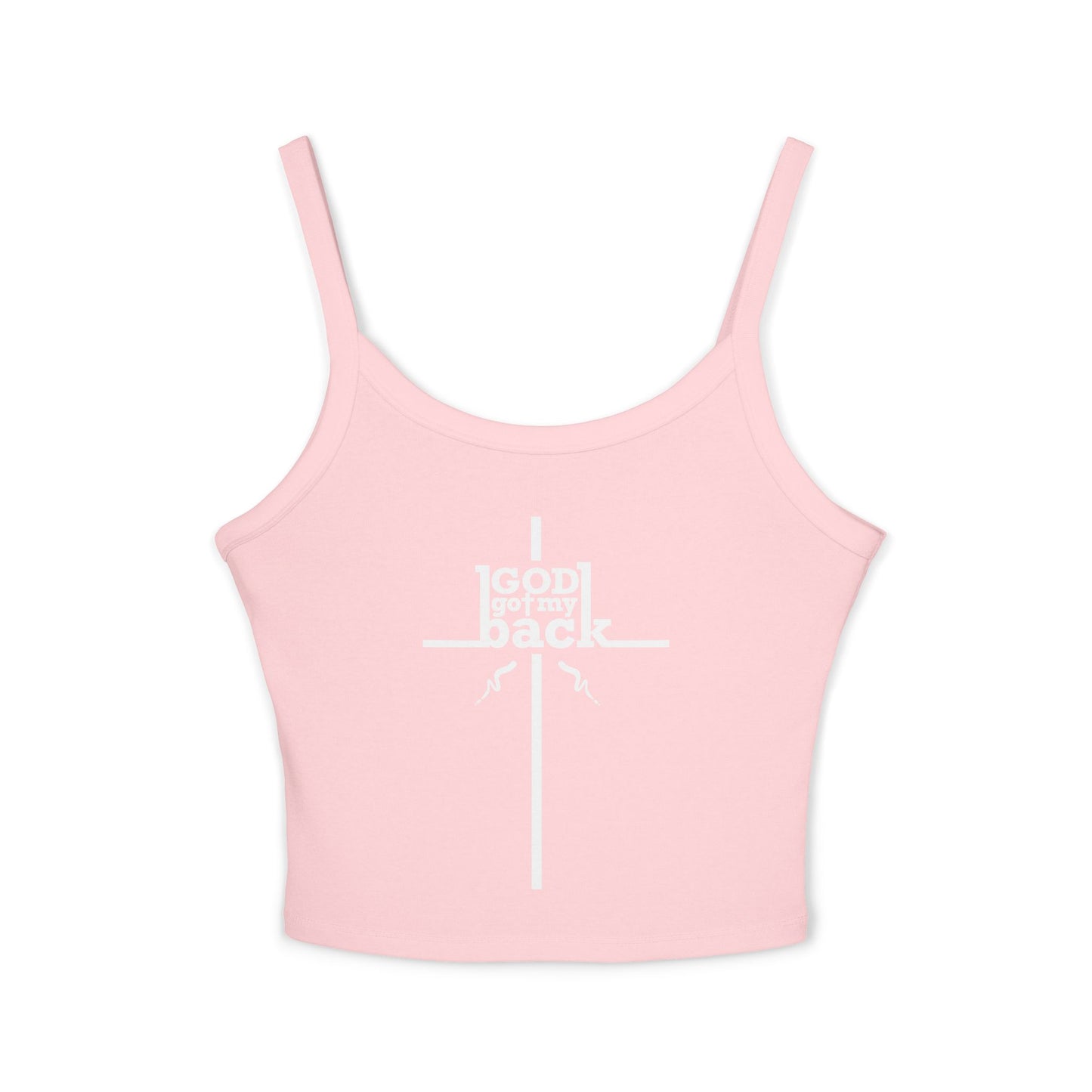 God's Got My Back Spaghetti Strap Tank Top
