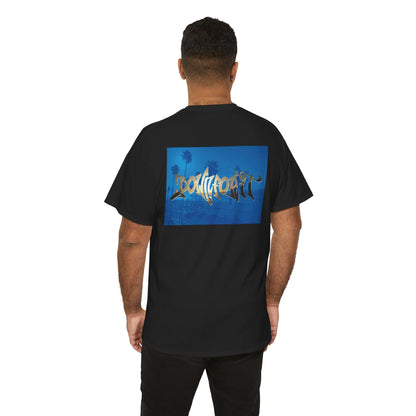 Down For It World Beach scene T-Shirt