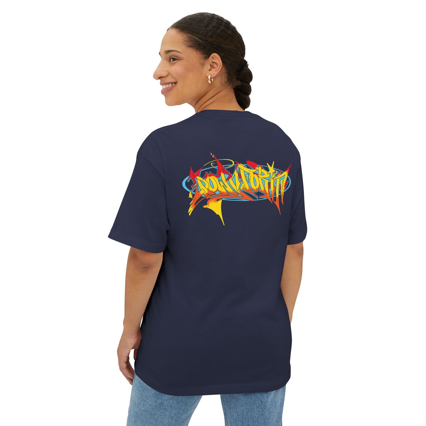 Down For It Wild Style Graffiti Tee