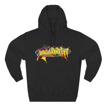 Down For It Wild Style Graffiti Hoodie