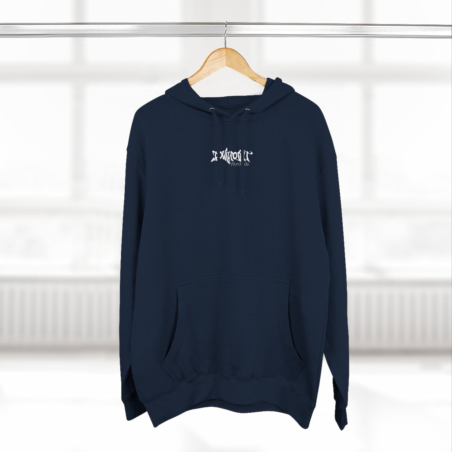 Down For It World Beach scene Hoodie