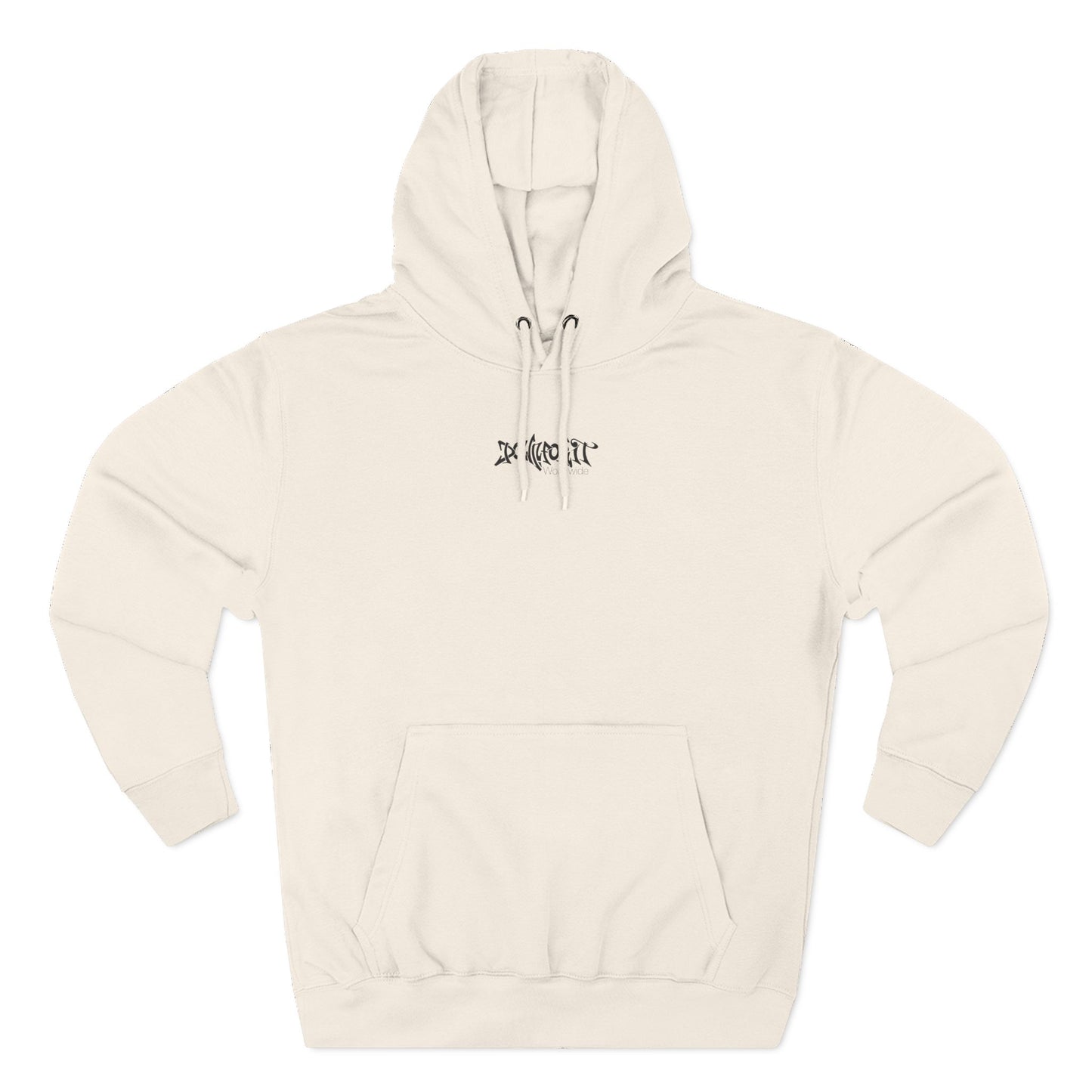 Down For It World Beach scene Hoodie