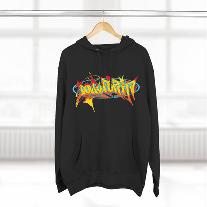 Down For It Wild Style Graffiti Hoodie