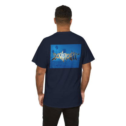 Down For It World Beach scene T-Shirt