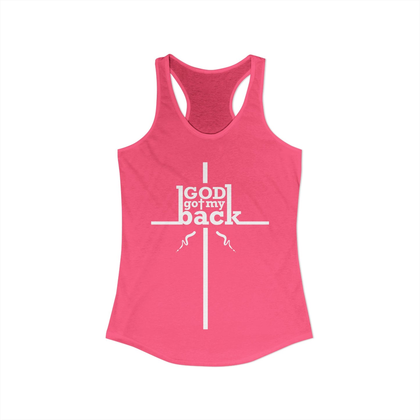 Gos Got My Back Racerback Tank