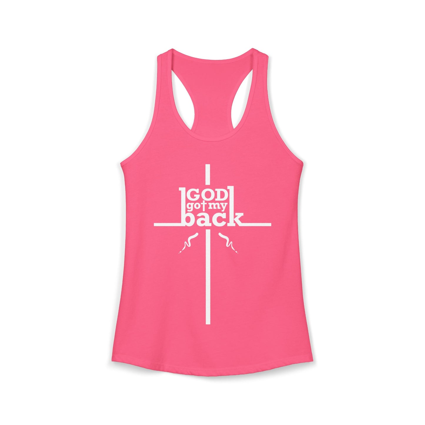 Gos Got My Back Racerback Tank
