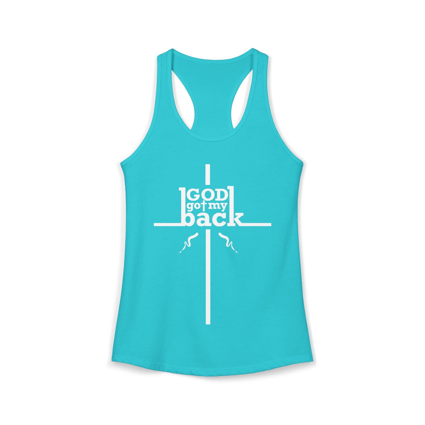 Gos Got My Back Racerback Tank