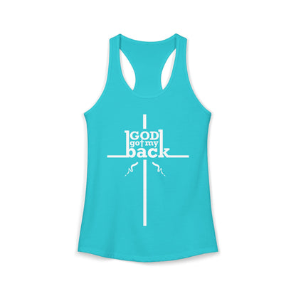 Gos Got My Back Racerback Tank