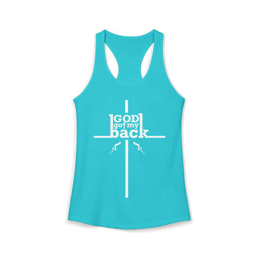 Gos Got My Back Racerback Tank