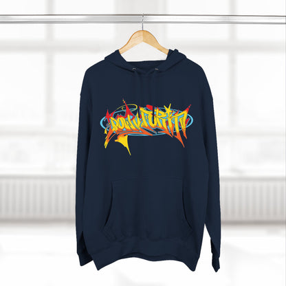 Down For It Wild Style Graffiti Hoodie