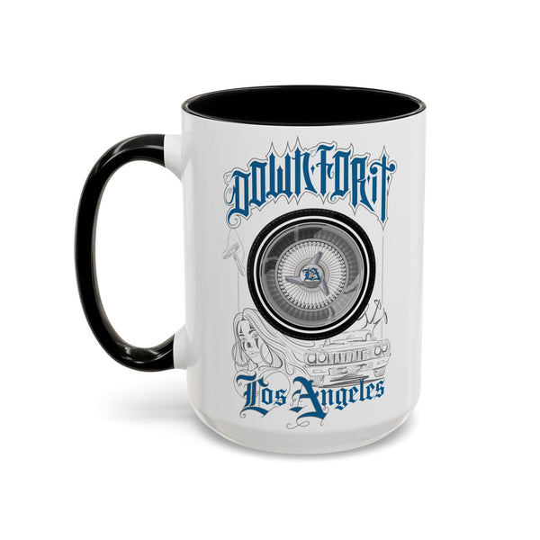 Down For It World – L.A. Lowrider (Coffee Mug)