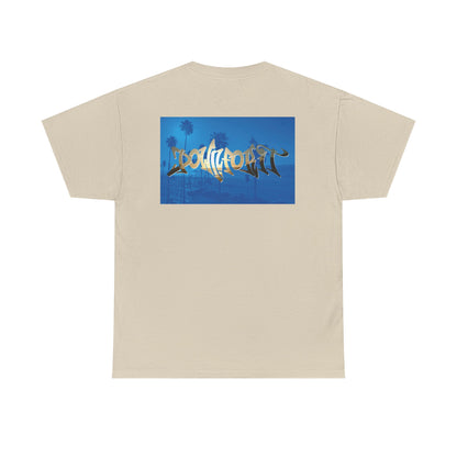 Down For It World Beach scene T-Shirt