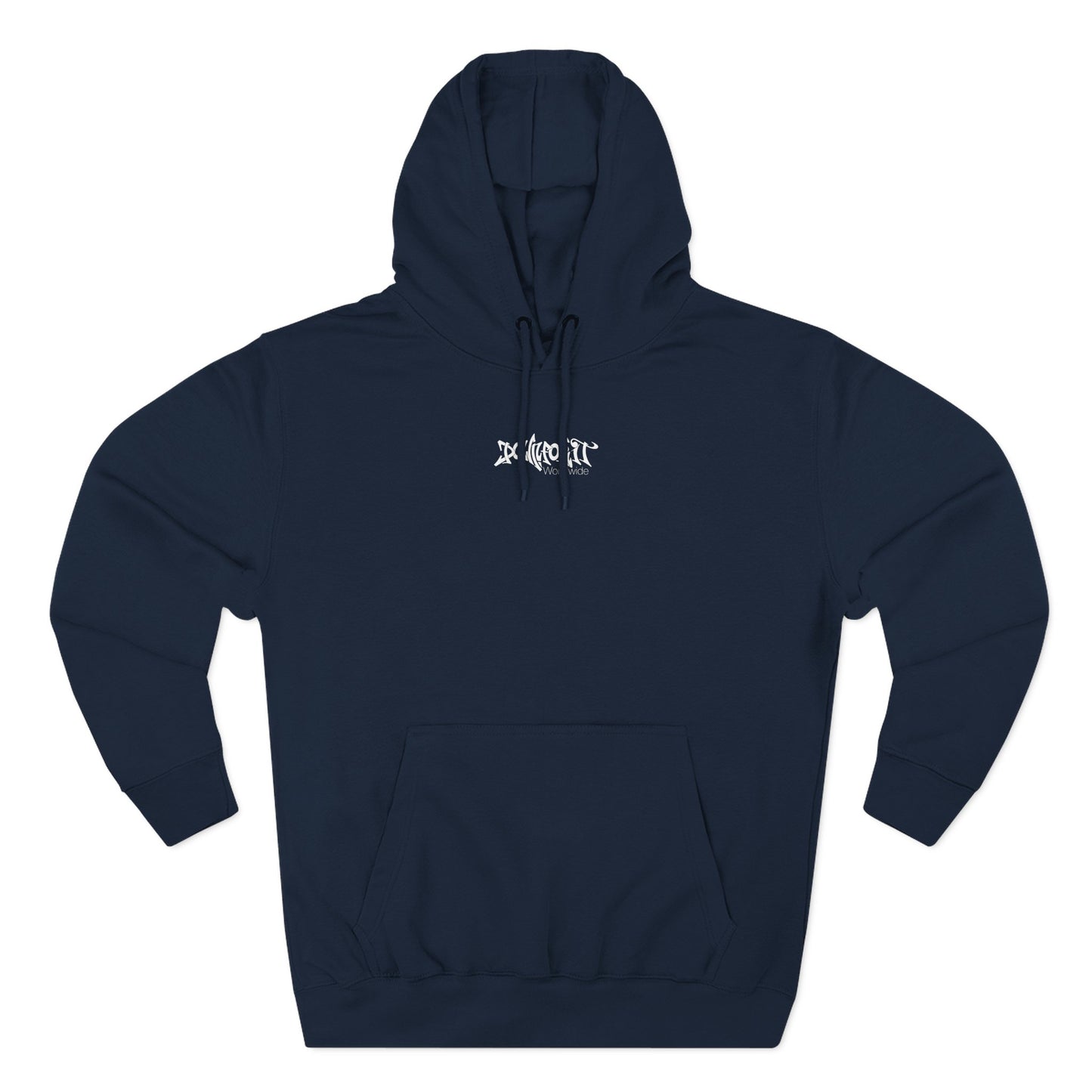 Down For It World Beach scene Hoodie